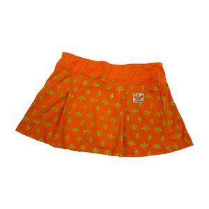 Adidas Vintage Y2K Orange Mini Skirt